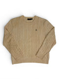 Vintage Ralph Lauren Cable Knit Sweater L