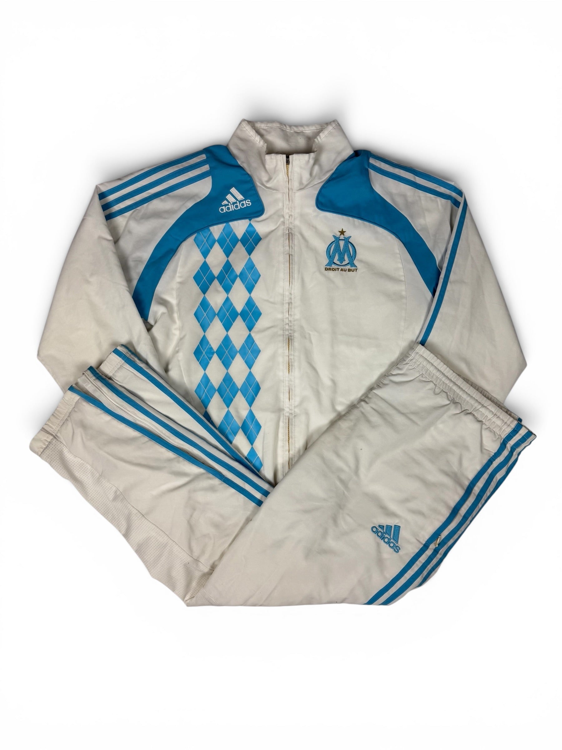 Vintage Marseille Adidas Tracksuit M