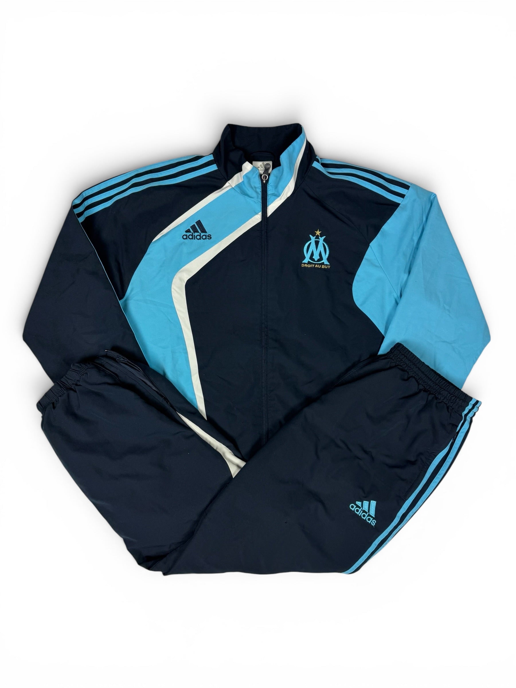 Vintage Marseille Adidas Tracksuit L