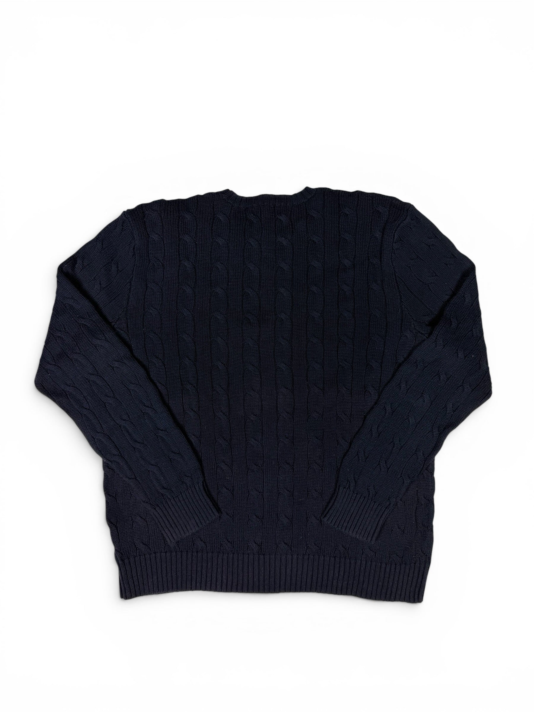 Vintage Ralph Lauren Cable Knit Sweater L